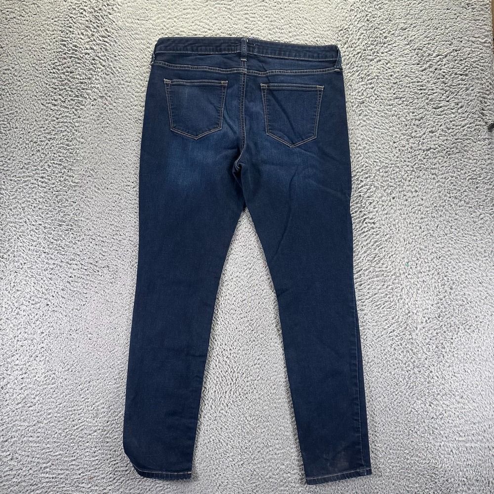 Sonoma Jeans Women's 12 Blue Cotton Denim Skinny Workwear Faded Travel Stretch - Picture 5 of 11